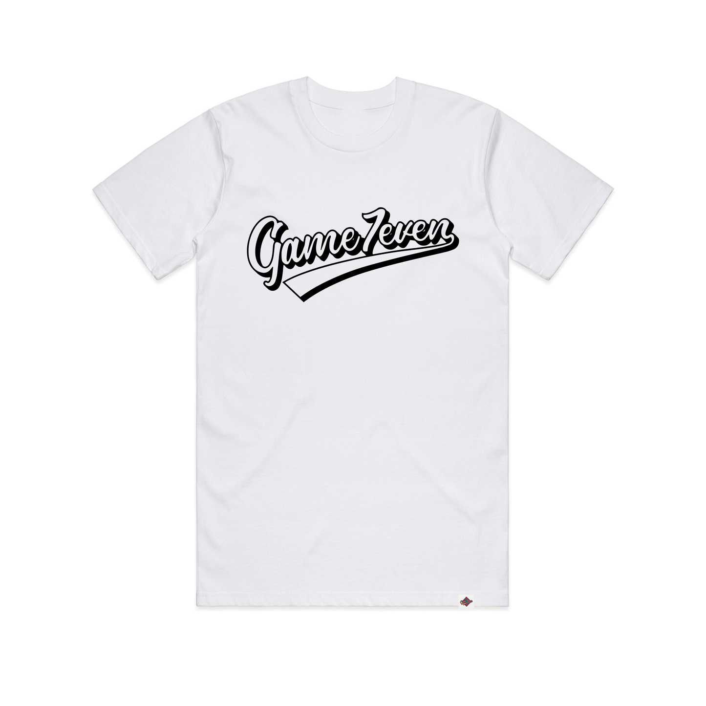 Game 7 Script Logo Tee