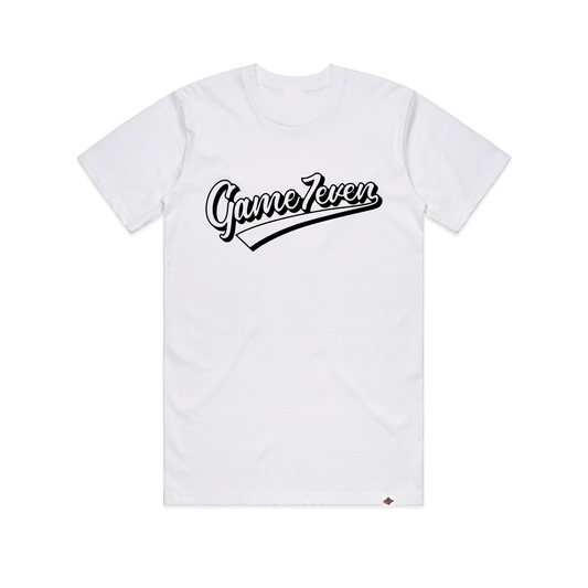 Game 7 Script Logo Tee